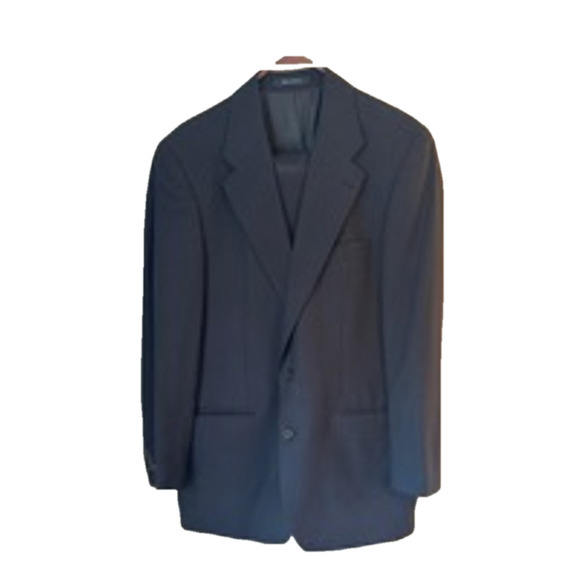 🌿Ralph Lauren Chaps men’s 40R navy suit🌿 - Picture 1 of 14